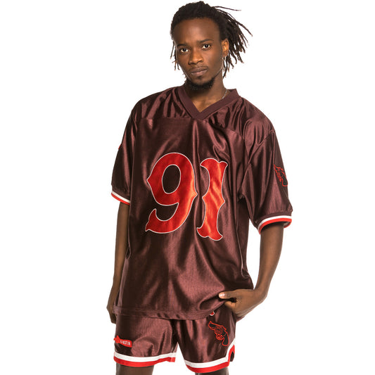 Grimey "The Loot" Brown Football Jersey | Spring 21