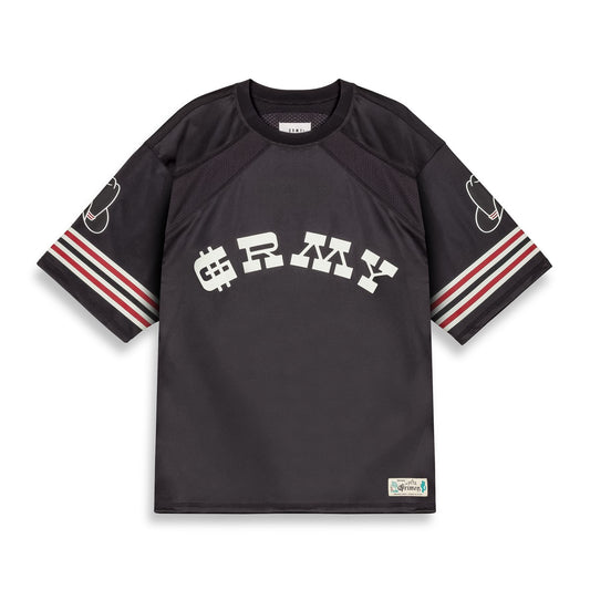 Camiseta de Football Grimey Lone Hand Mesh Black