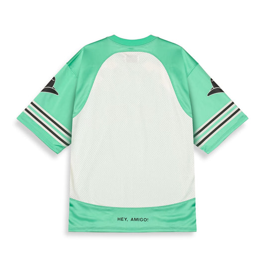 Camiseta de Football Grimey Lone Hand Mesh Green