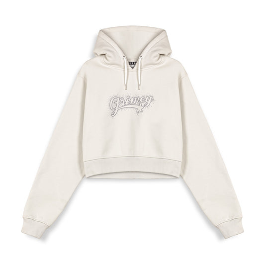 SUDADERA CAPUCHA GRIMEY MADRID HEAVYWEIGHT THE CONNOISSEUR GIRL CROP - BICOLOR | FW23