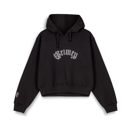 Sudadera Grimey Saoirse Girl Cropped Black