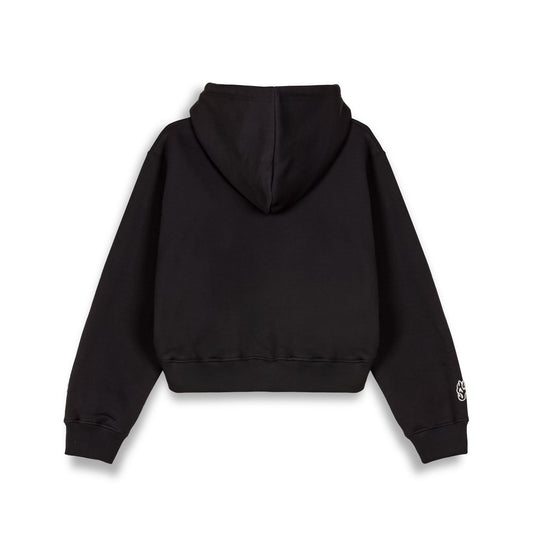 Sudadera Grimey Saoirse Girl Cropped Black
