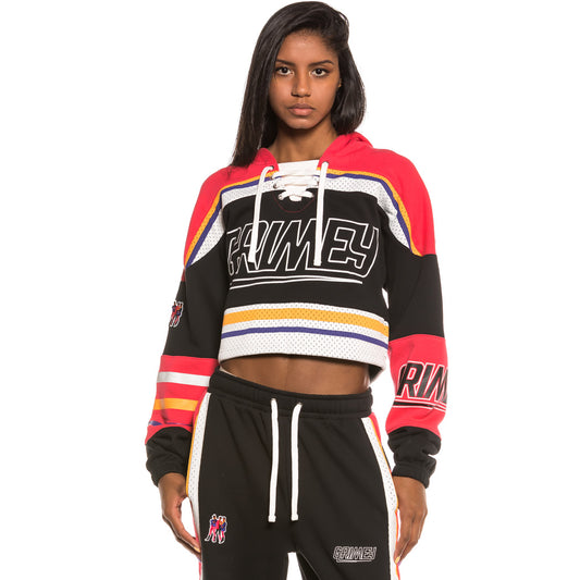 Sudadera Chica Grimey Ubiquity Crop Hoodie FW20 Black