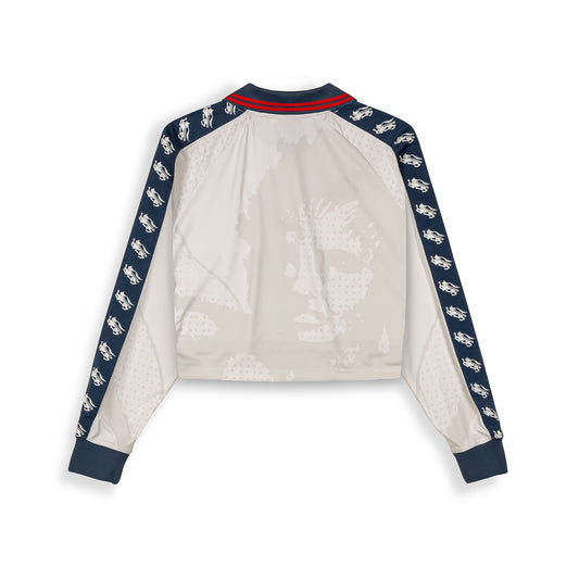 Camiseta Chica Grimey Fútbol Saoirse Cropped Off White
