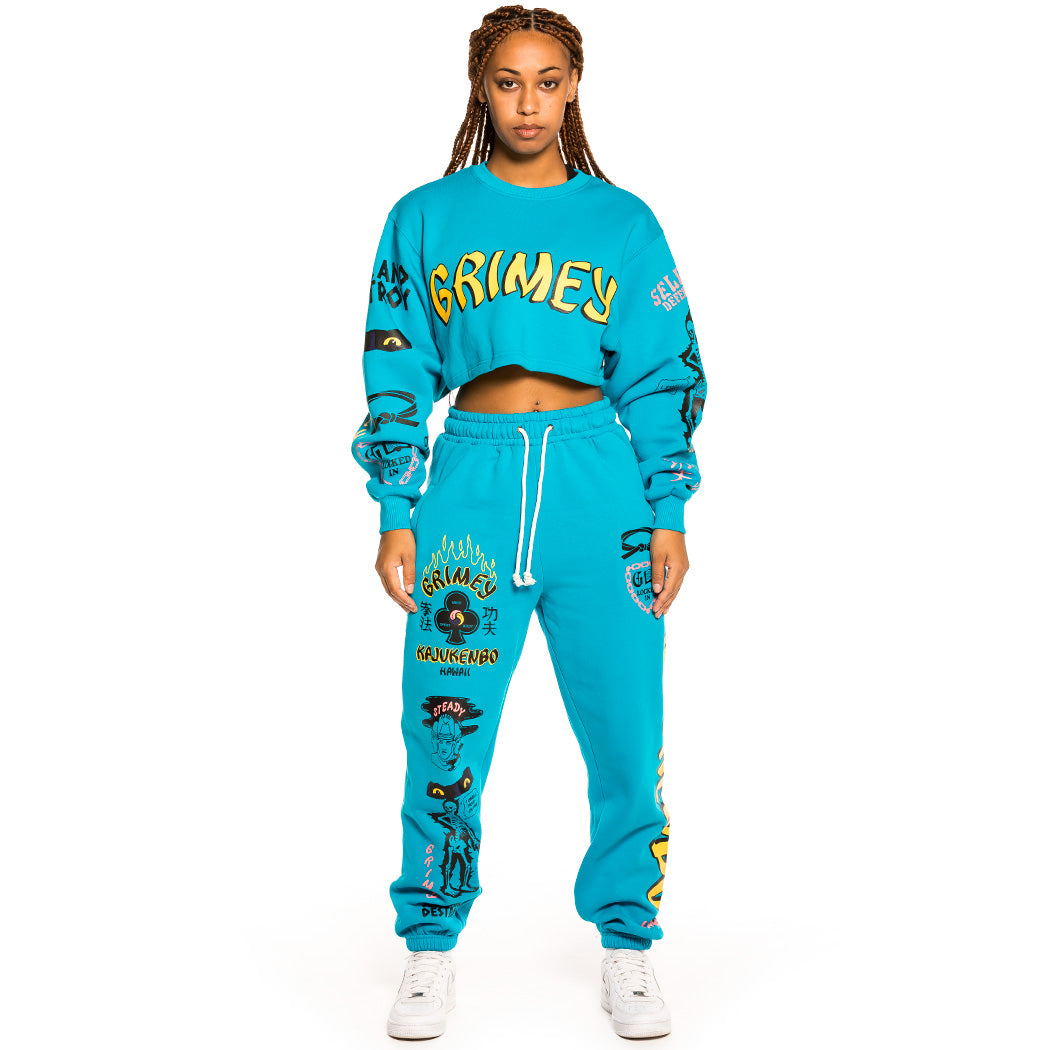 Pack Grimey Crop Hoodie + Sweatpant 