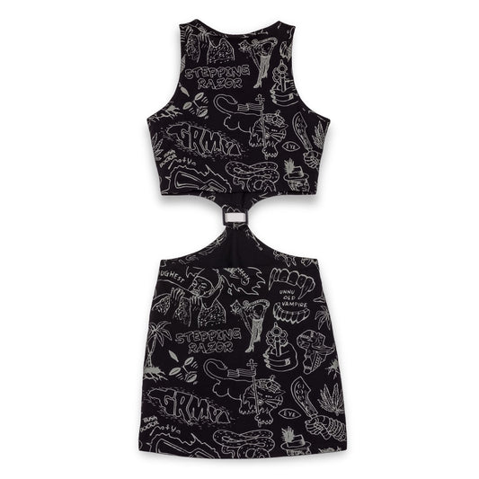 VESTIDO GRIMEY THE TOUGHEST - BLACK | Spring 23