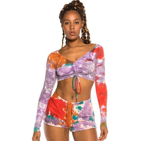 Pack Grimey Short + Top "Liveution" - Tie Dye | Spring 21