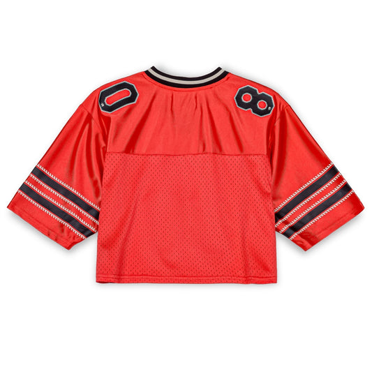 CAMISETA GRIMEY THE CLOUT MESH CROP GIRL - RED | Spring 23