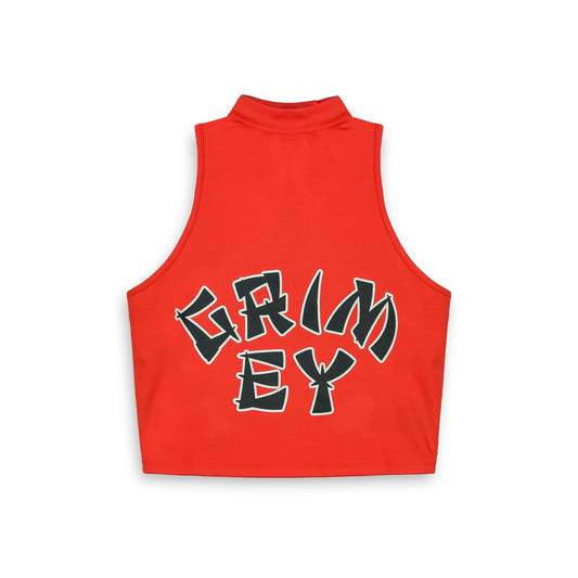 TOP GRIMEY LUCKY DRAGON GIRL - RED | SS24