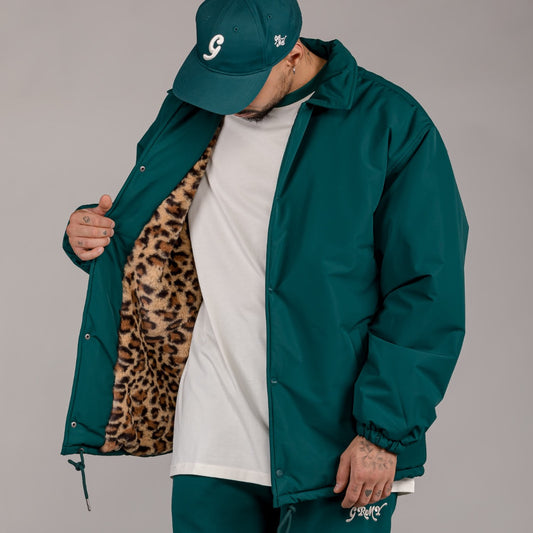 Grimey "WESTBOUND" Heavy Coach Jacket - Green | Fall 22