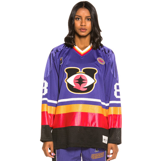 Grimey Ubiquity FW20 Blaues Unisex-Hockeytrikot