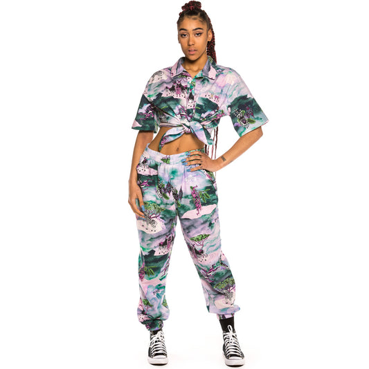 Grimey Yanga Button Up Unisex shirt SS20 Multicolor