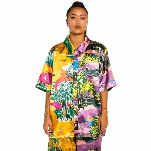 Grimey "Ocean Gateways" Unisex Button Up Shirt - Multicolor | Summer 22