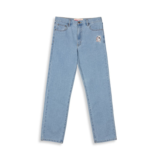 Pantalón Vaquero Grimey Deeper Washed Light Blue