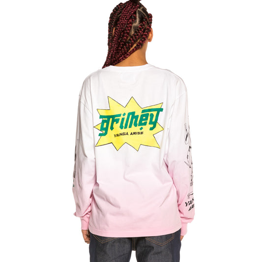 Grimey Yanga Langarm SS20 Rosa Unisex T-Shirt