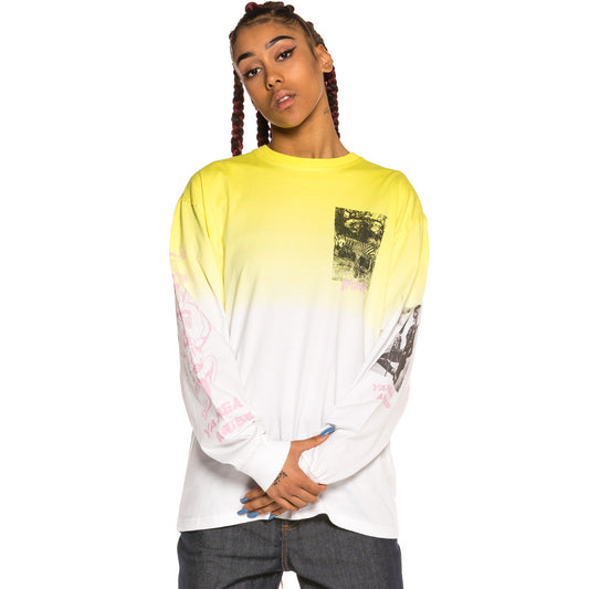 Grimey Yanga Langarm SS20 Gelbes Unisex T-Shirt
