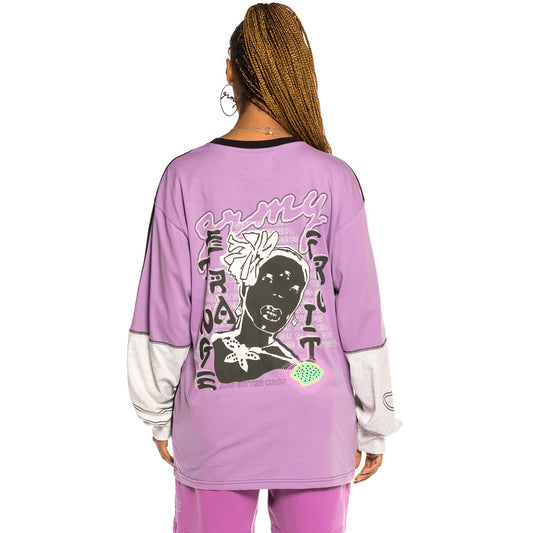 Grimey Strange Fruit LS Langarm-Unisex-T-Shirt – Schwarz | Frühling 21