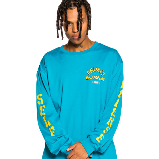Pack Grimey Pantalón + LS Shirt "Destroy All Fear" - Blue | Fall 21
