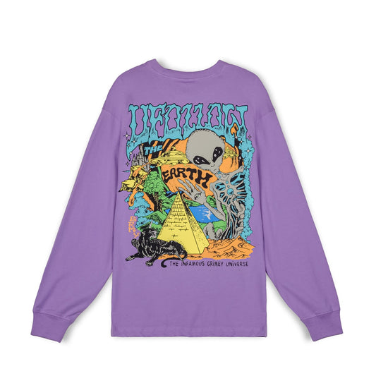 CAMISETA MANGA LARGA GRIMEY UFOLLOW - LILAC | Spring 23