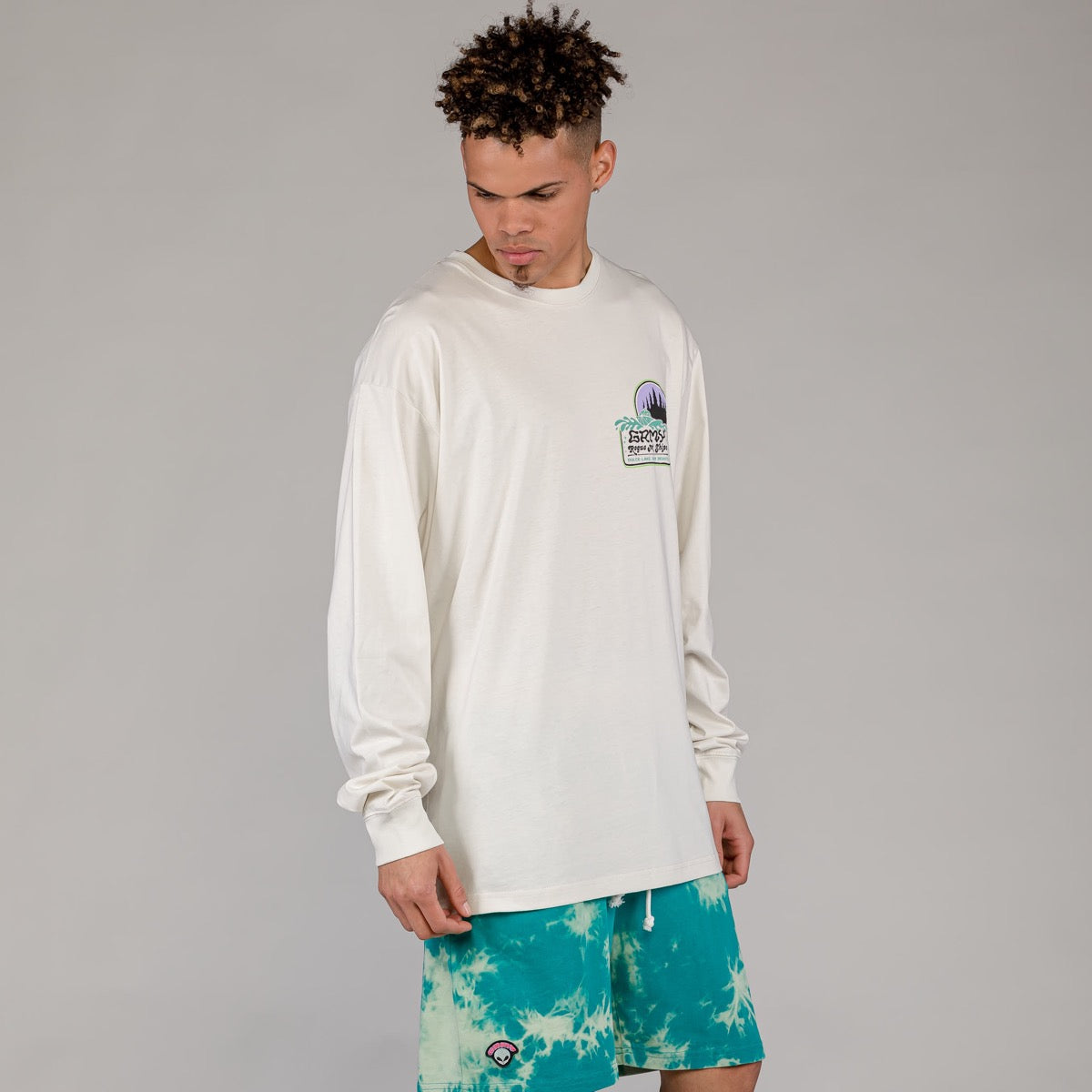 Camiseta Manga Larga GRIMEY UFOLLOW LONG SLEEVE TEE WHITE