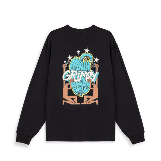 CAMISETA MANGA LARGA GRIMEY JURASSIC PROUD - BLACK | SS24