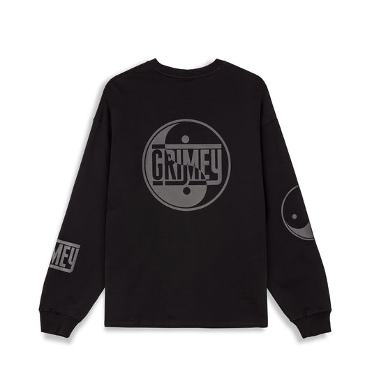 Grimey Hijacker Heavyweight Long Sleeve Tee Black