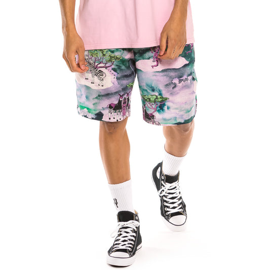 Grimey Yanga Light Shorts SS20 Multicolor