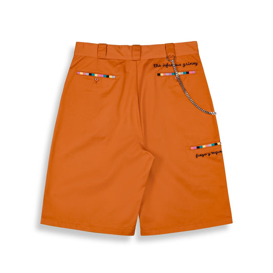 Pantalón Corto Grimey Tough Guys Loose Work Brown
