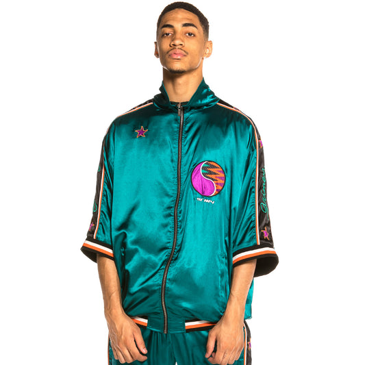Track Jacket Grimey Acknowledge Mid Sleeve SS20 Green