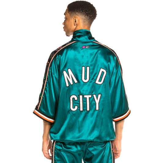 Track Jacket Grimey Acknowledge Mid Sleeve SS20 Green