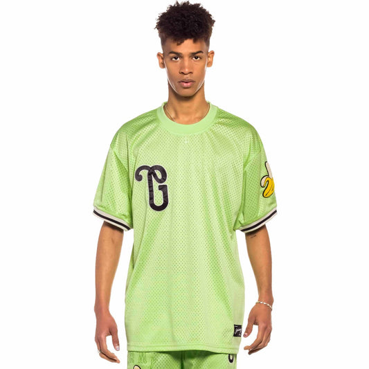 Grimey „Jungle Punch“-Mesh-T-Shirt – Grün | Frühling 22