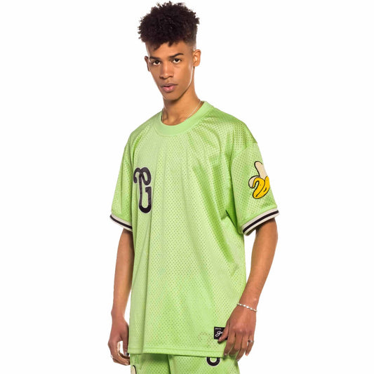 Grimey „Jungle Punch“-Mesh-T-Shirt – Grün | Frühling 22