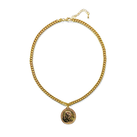 GRIMEY THE TOUGHEST NECKLACE - GOLDEN | Spring 23