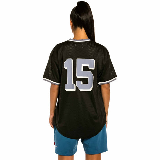 Grimey „Trespass“ Mesh-Unisex-T-Shirt – Schwarz | Sommer 22