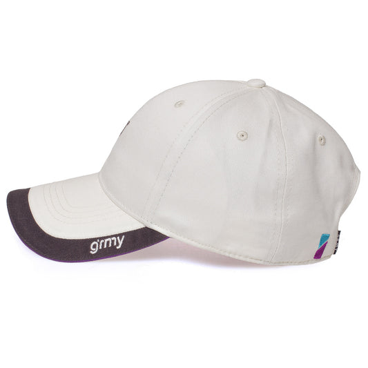 Grimey Flamboyant Curved visor  FW18 White
