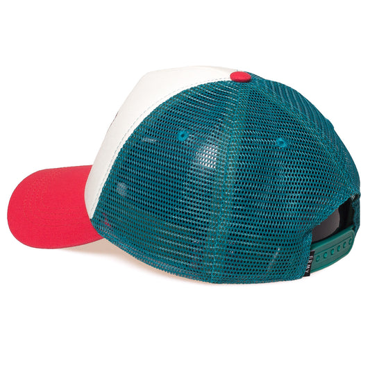 Grimey Midnight trucker curved visor SS19 White
