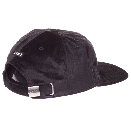 GORRA GRIMEY NATURAL VELOUR FW17 ANTRACITE BLACK