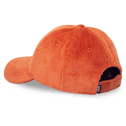 Grimey Nite Marauder Corduroy Curved Visor Cap FW20 Brick