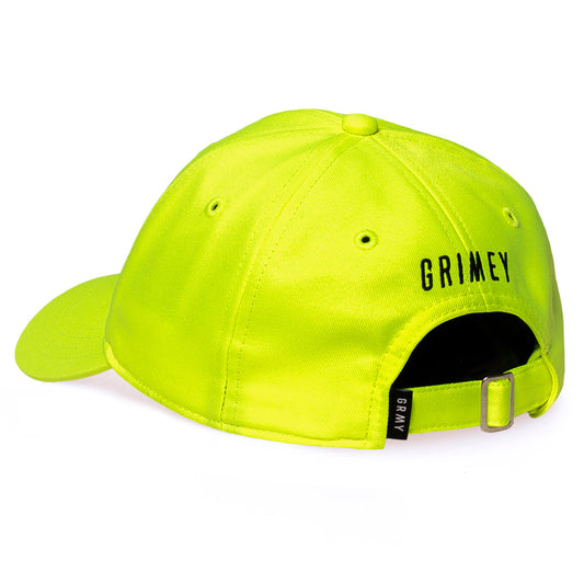 Grimey Planete Noir curved visor FW19 Yellow