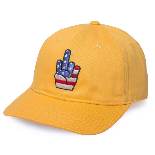 Grimey Runaway Slave Unstructured Cap FW18 Yellow
