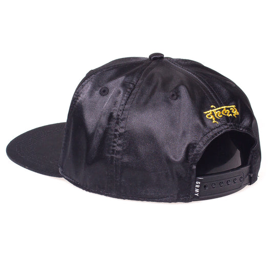 Grimey Shambala Satin Snapback FW18 Black