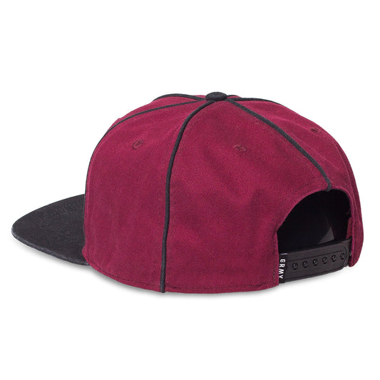 Grimey Wild Child Snapback Cap SS19 Wine