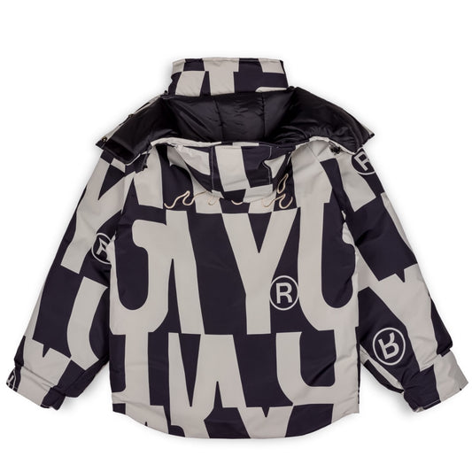 Parka Grimey SNOW FOX All Over Print Black