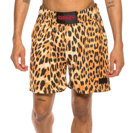 Grimey Yanga Mesh shorts SS20 Leopard
