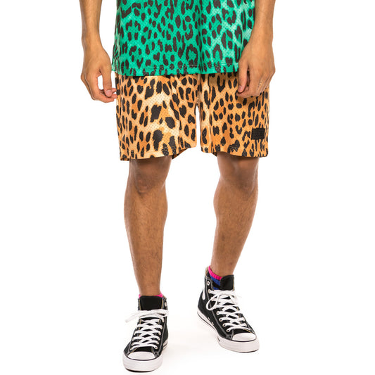 Grimey Yanga Mesh shorts SS20 Leopard