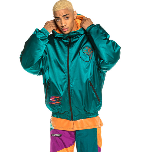 Grimey Acknowledge PullOver Jacket SS20 Green