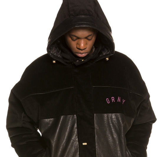 Pull Over Grimey Nite Marauder Corduroy FW20 Black