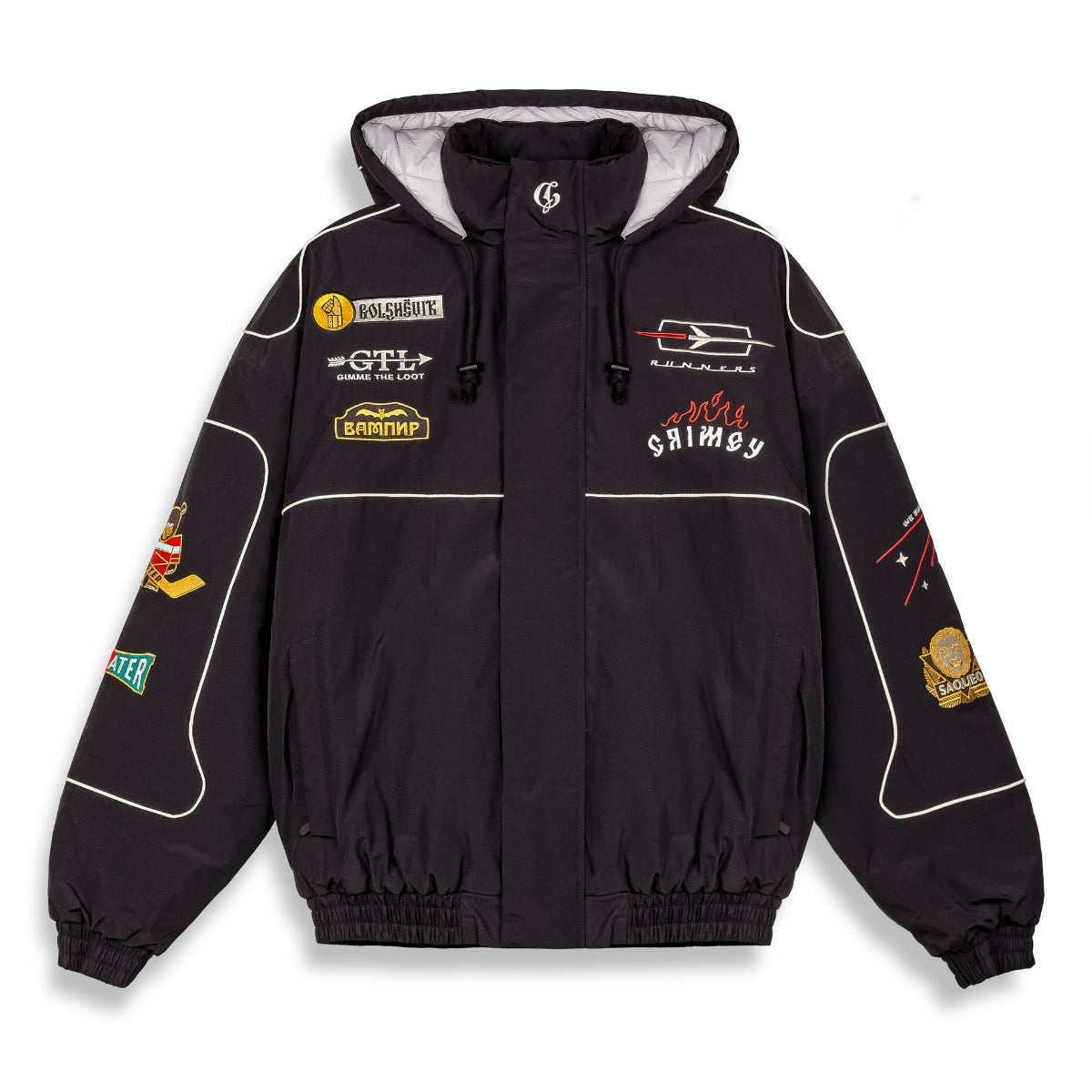 Chaqueta Grimey The Lower Depths Pullover Jacket Black Black