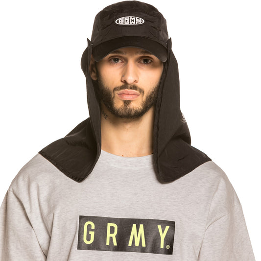 Grimey Dulce Adventure Flap Cap FW20 Black