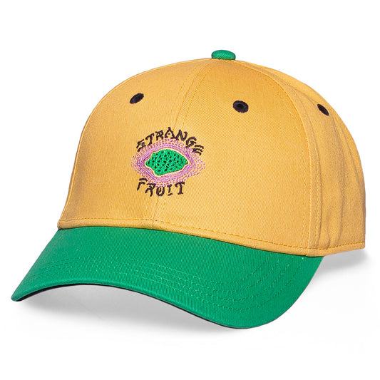 Grimey „Strange Fruit“ Schirmmütze mit gebogenem Schirm – Gelb | Frühling 21